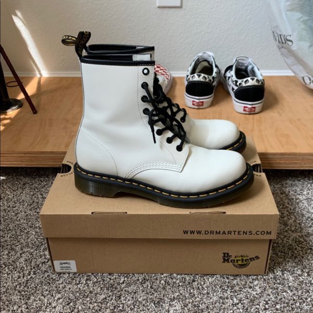 White Doc Martens